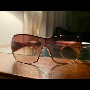 Versace gold sunglasses